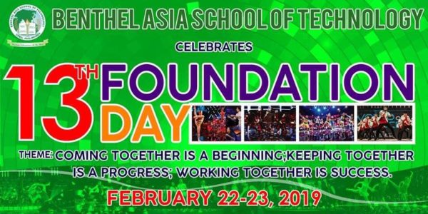 BAST 13TH FOUNDATION DAY (February 22-23, 2019)